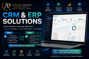 CRM ERP business software development