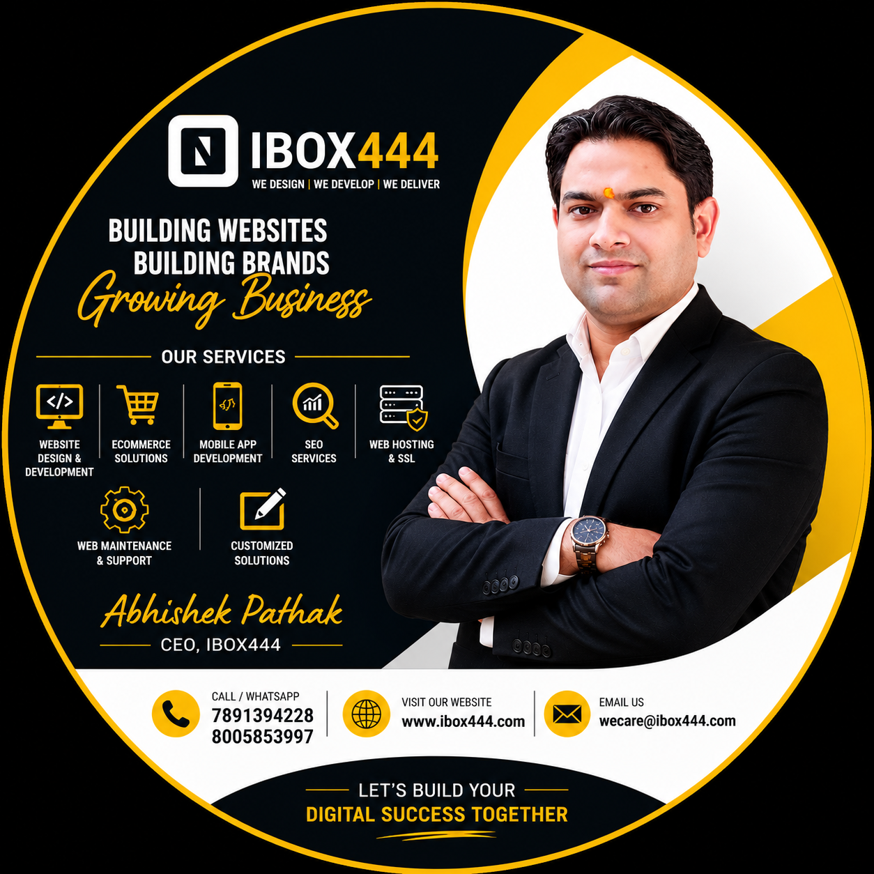 Abhishek Pathak Founder and CEO of IBOX444
