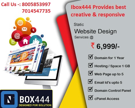 Website  Design In Delhi / Custom Dynamic Website Portal At Rs.6999
